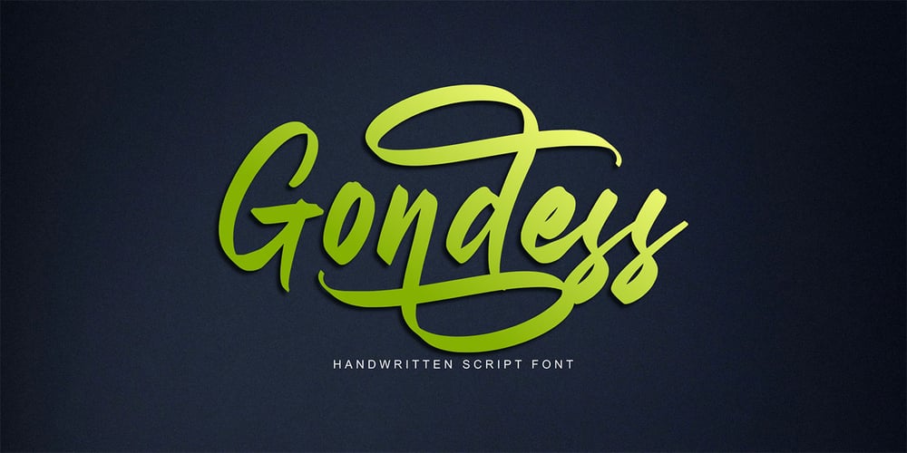 Gondess font