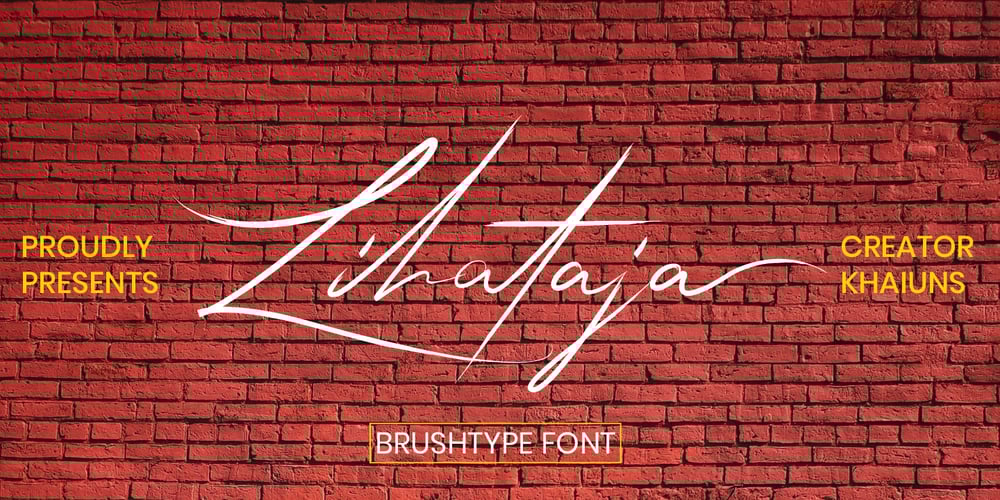 Lihataja font