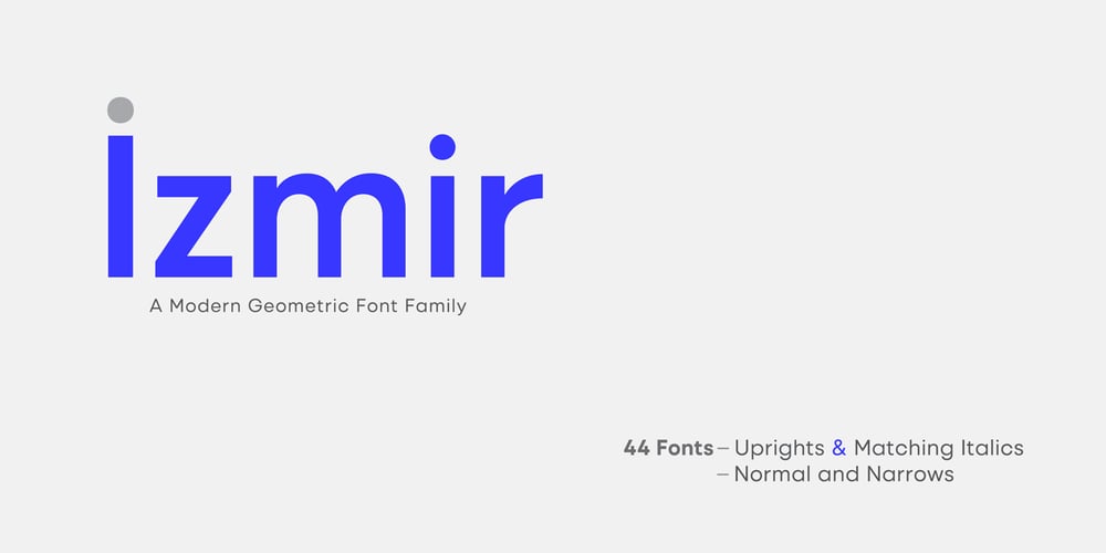 Izmir font