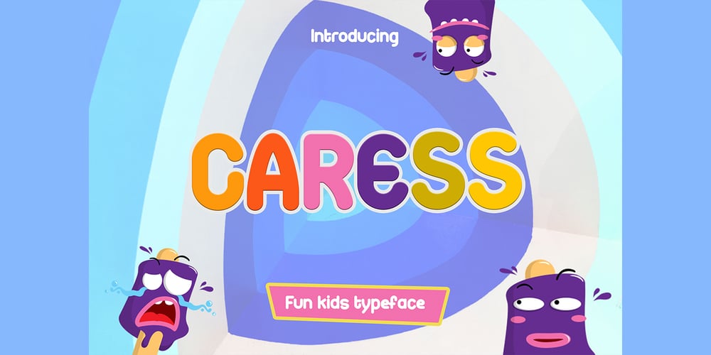 Caress font