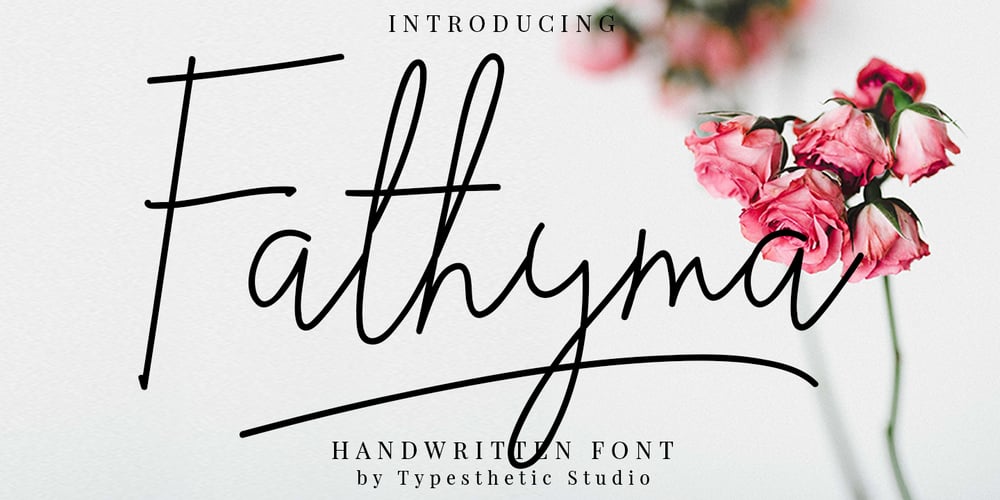 Fathyma font