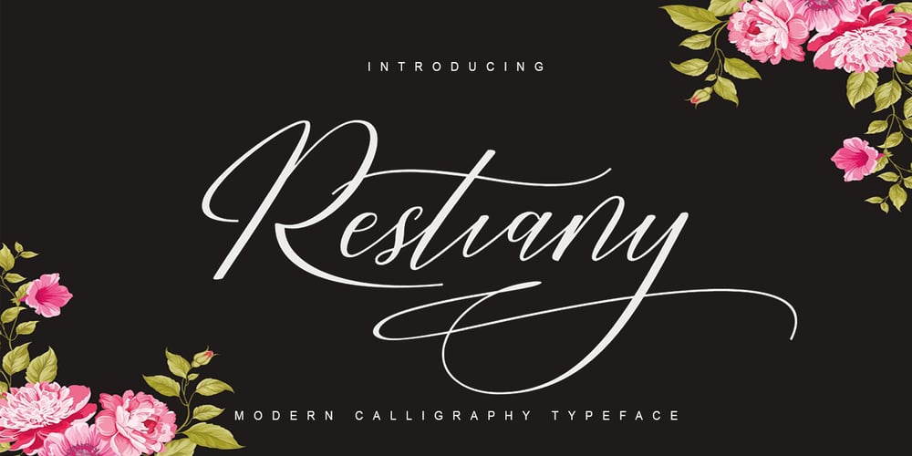 Restiany font