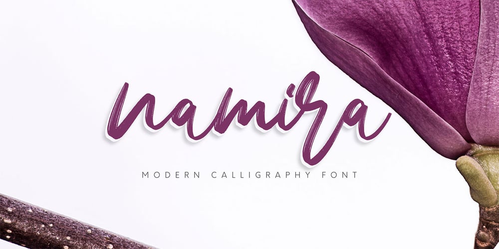 Namira font