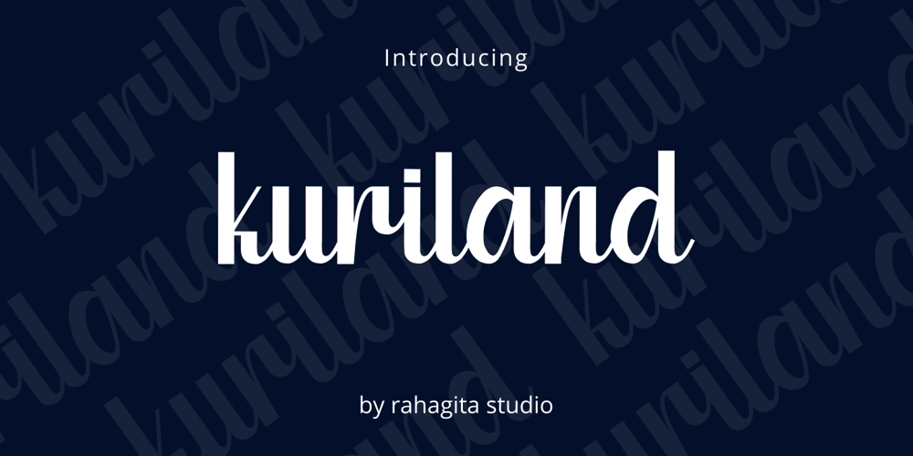 Kuriland font