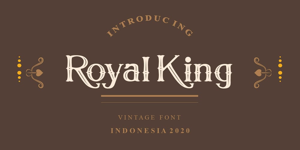 Royal King font