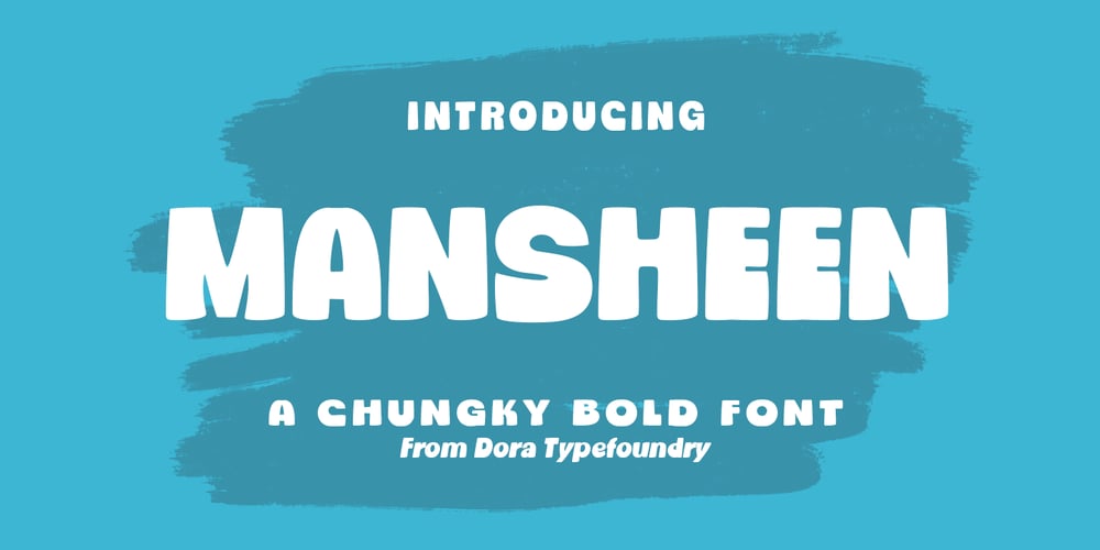 Mansheen font