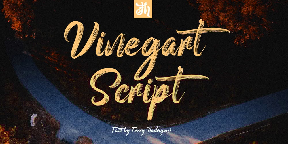 Vinegart font