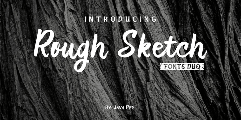 Rough  Sketch font