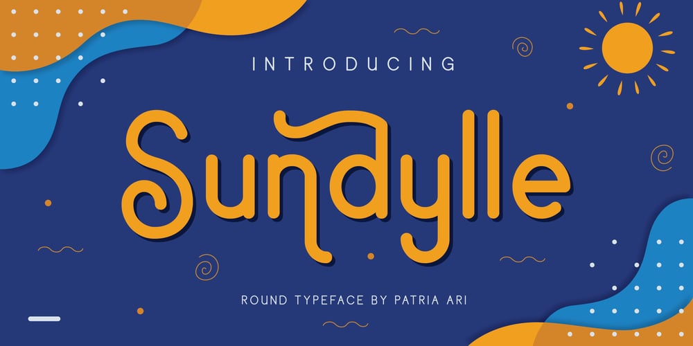 Sundylle font