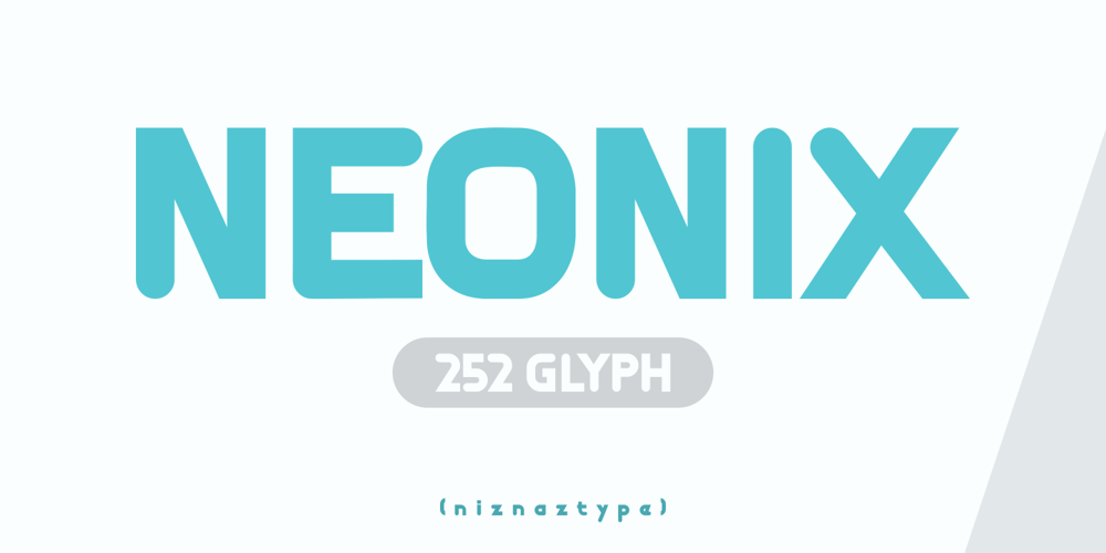 Neonix font