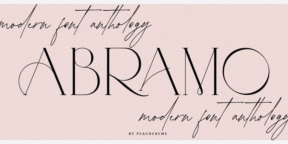 Abramo font