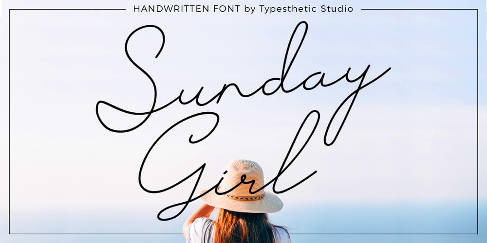 Sunday Girl font