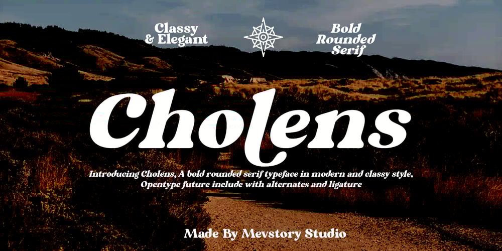 Cholens font