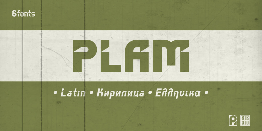 Plam font
