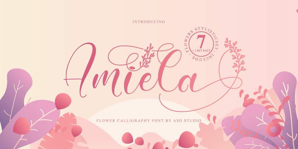 Amiela font