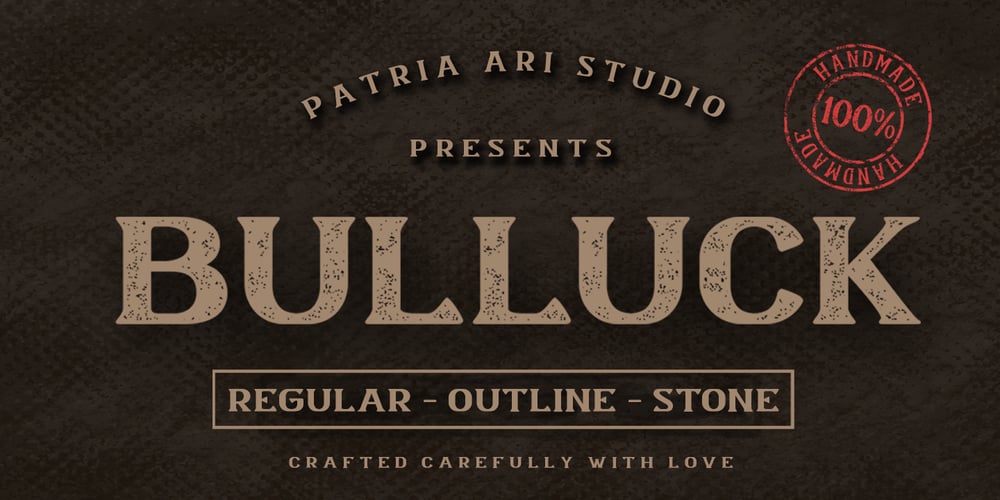 Bulluck font