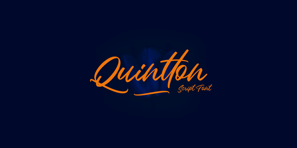 Quintton font