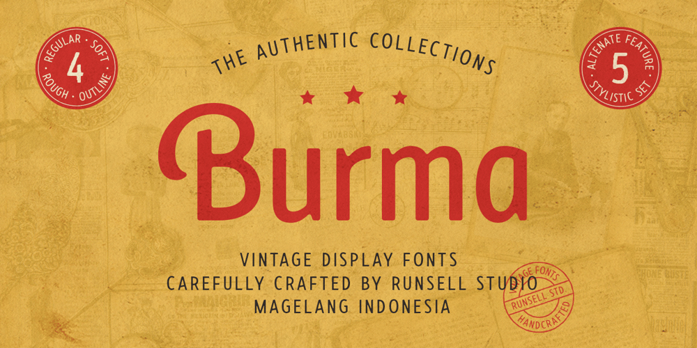 Burma font