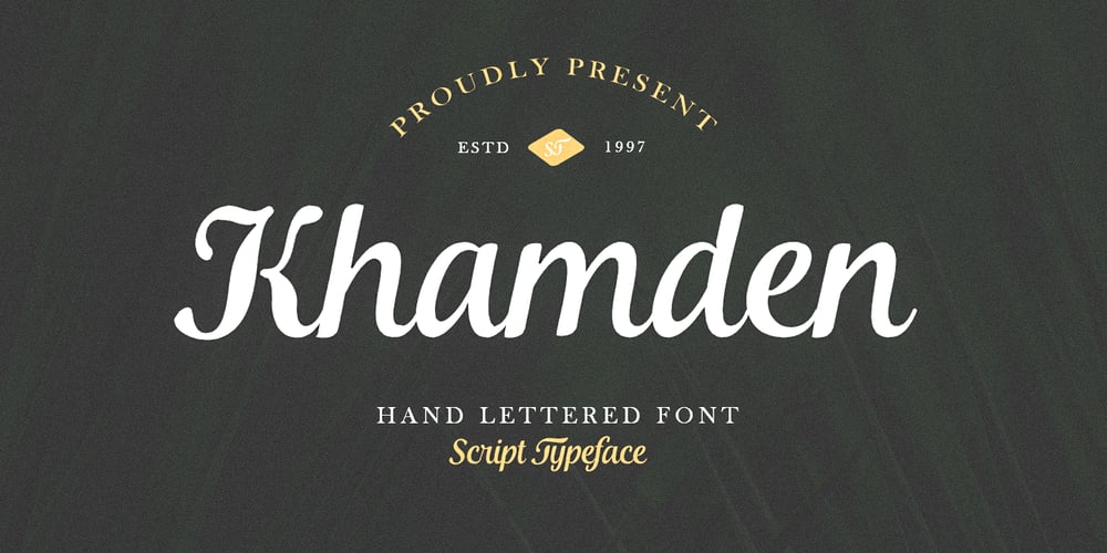 Khamden Script font