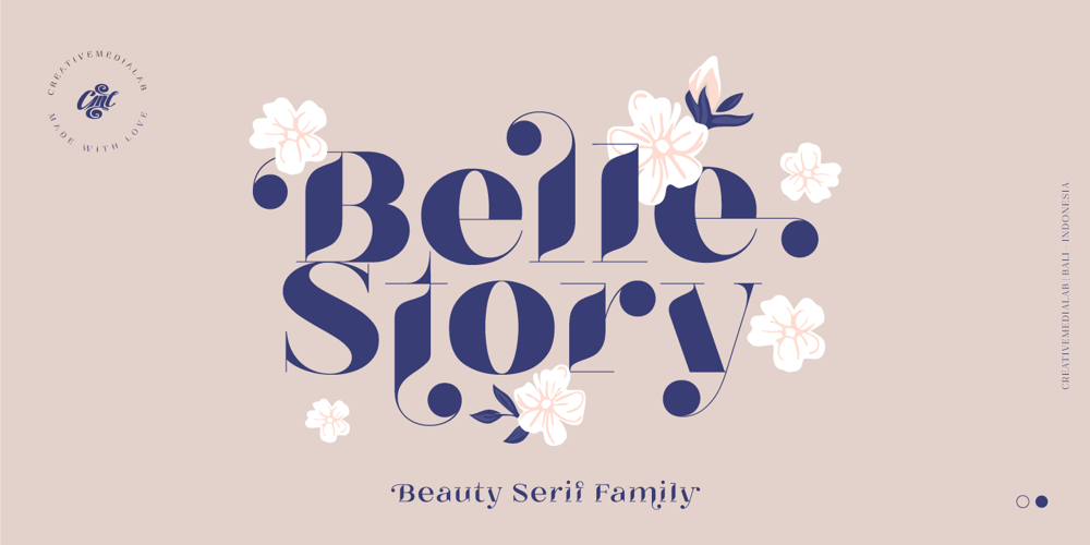 Belle Story font