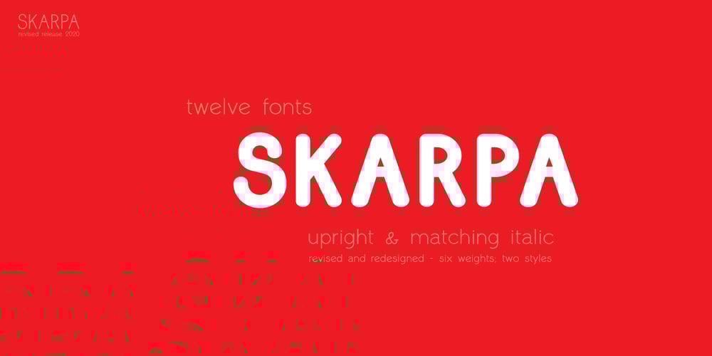 Skarpa font