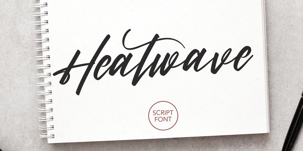 Heatwave font