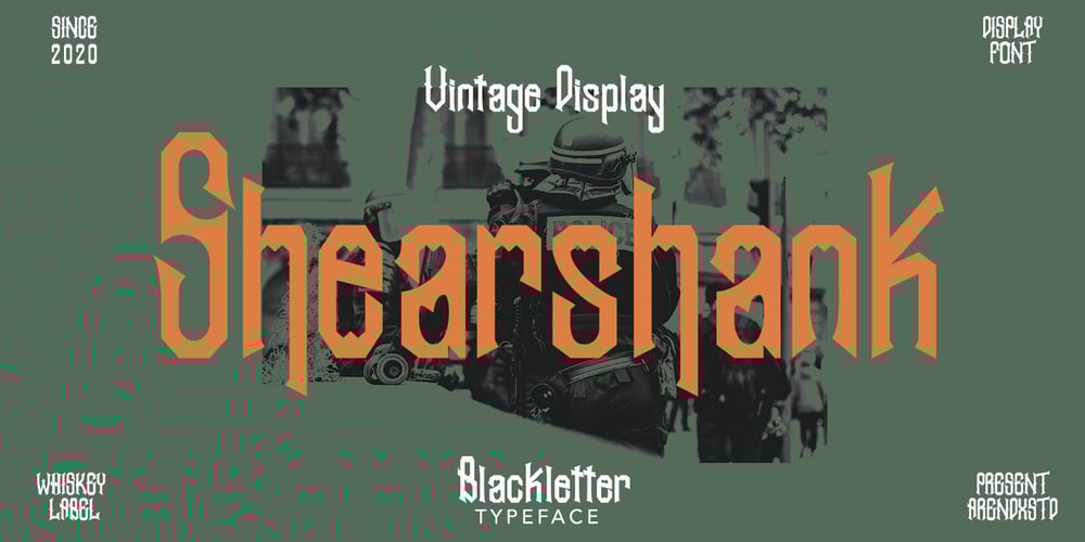 Shearshank font