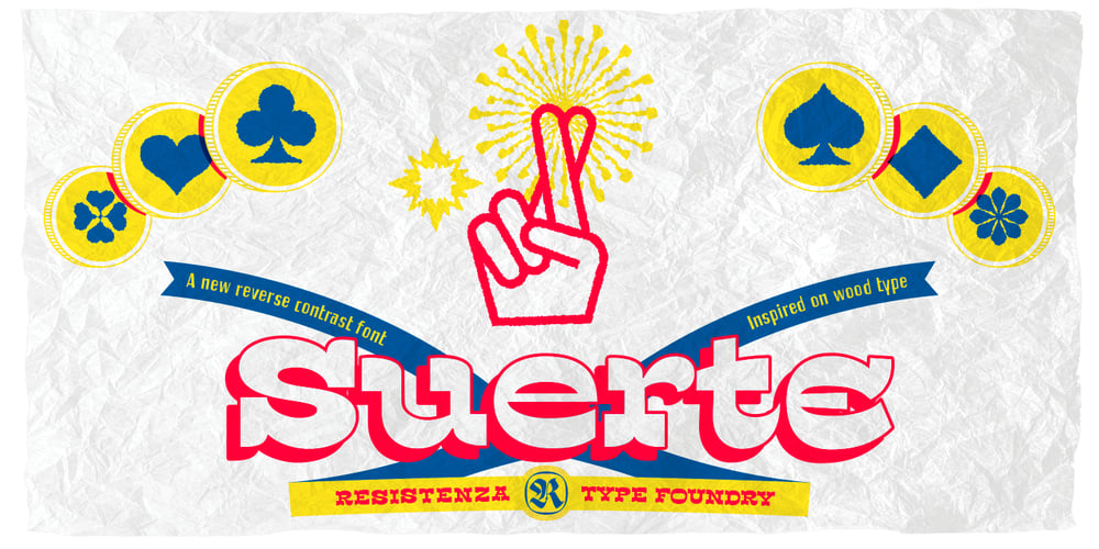 Suerte font