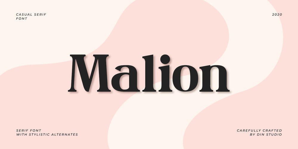 Malion font