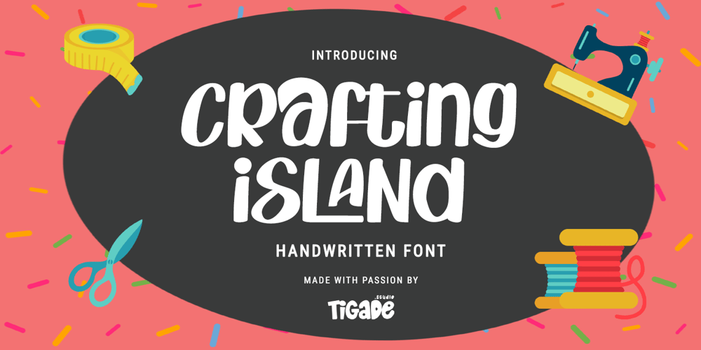 Crafting Island font