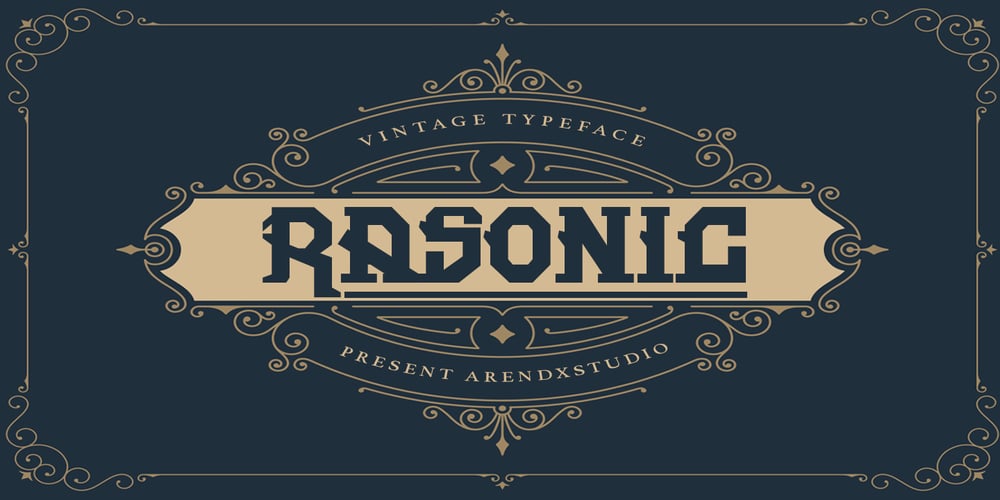 Rasonic font