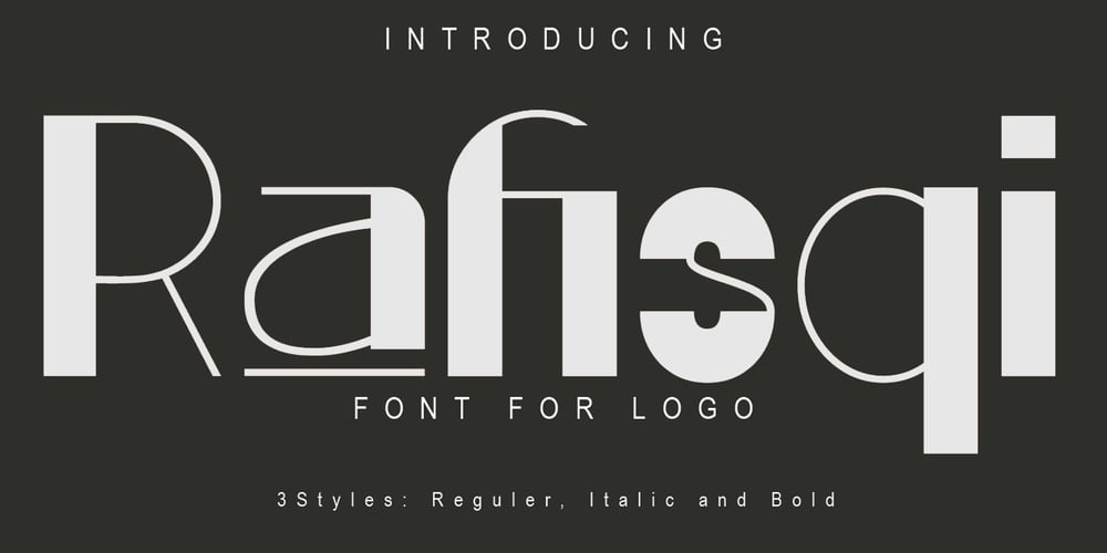 Rafisqi font
