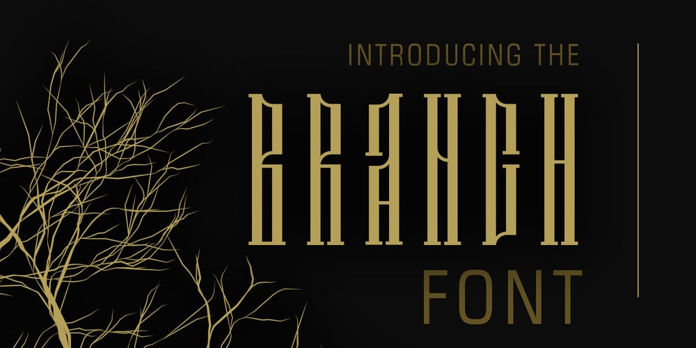 Branch font