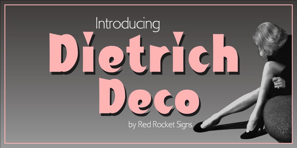 Dietrich Deco font