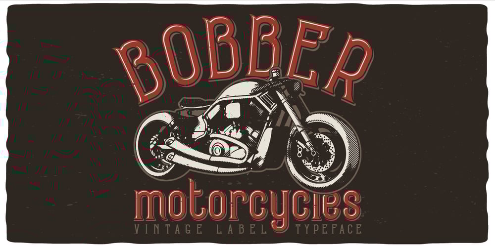 Bobber Motorcycles font