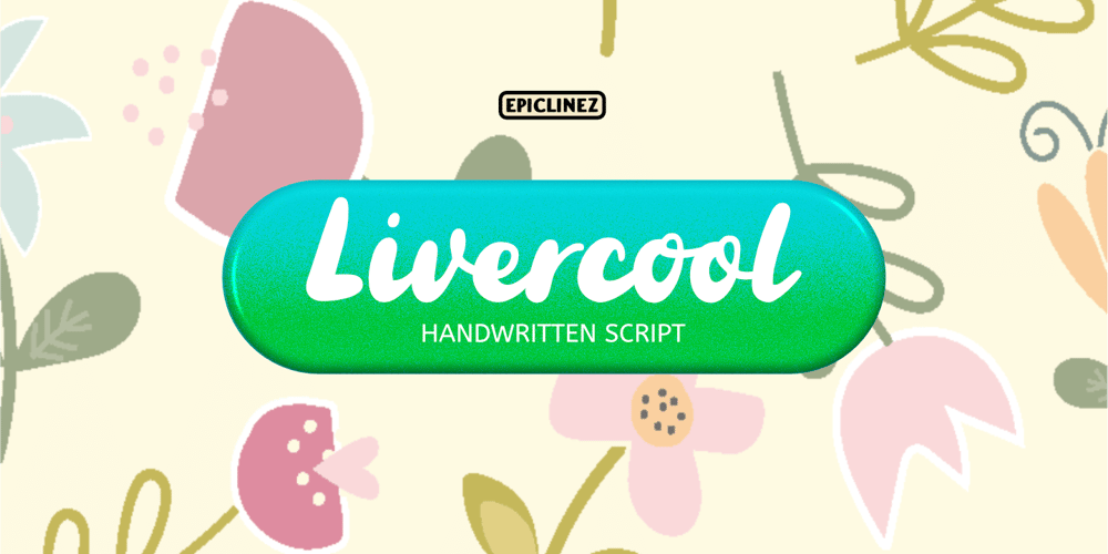 Livercool font