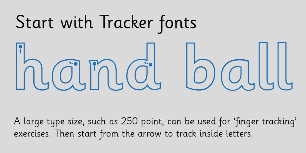 Sassoon Handwriting Starter font