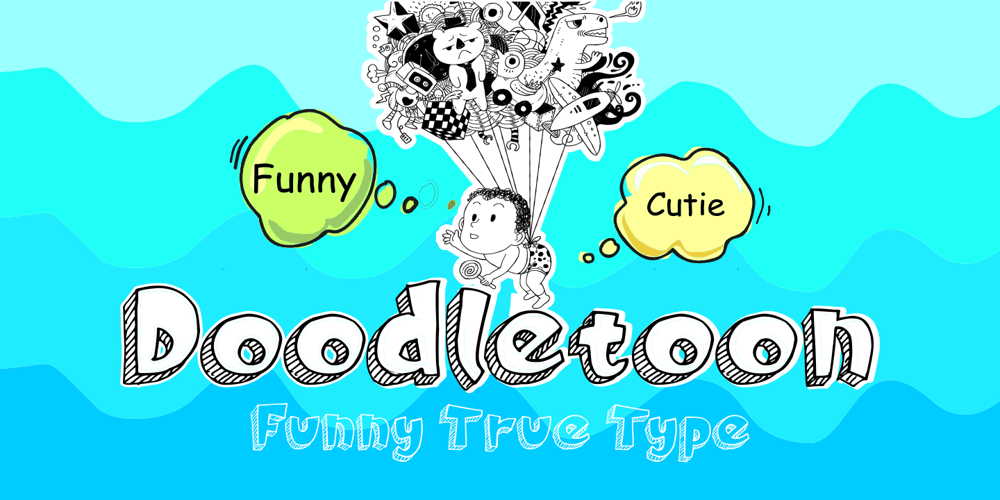Doodletoon Pencil font