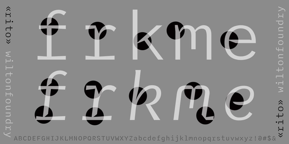 Rito font