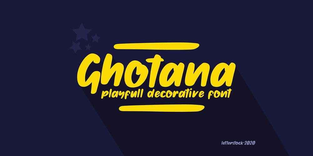 Ghotana font