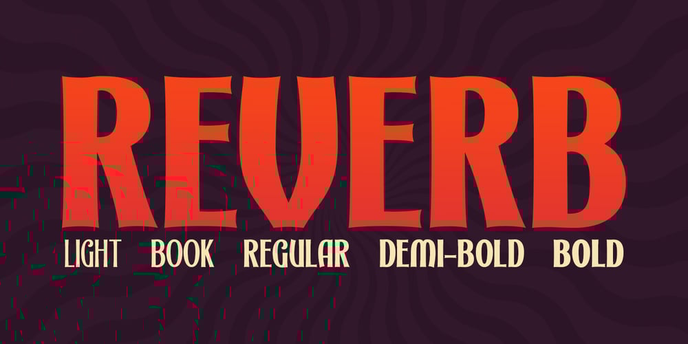 Reverb font