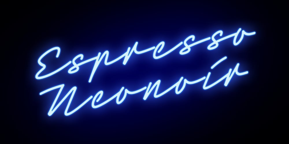 Neonoir font