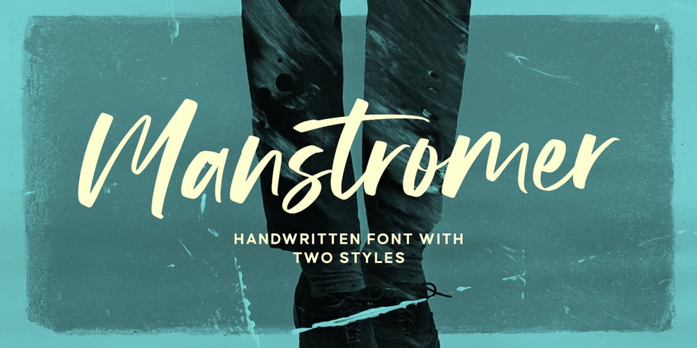 Manstromer font
