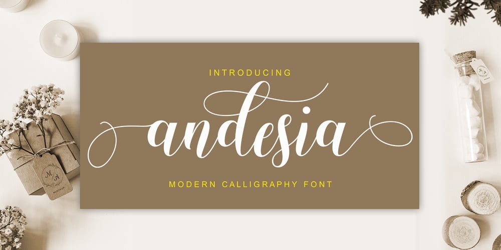 Andesia font
