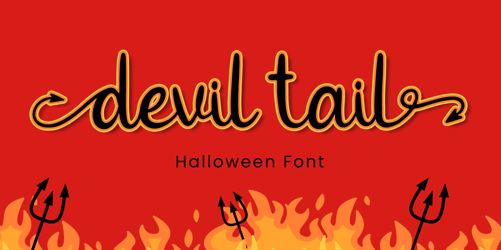 Devil Tail font