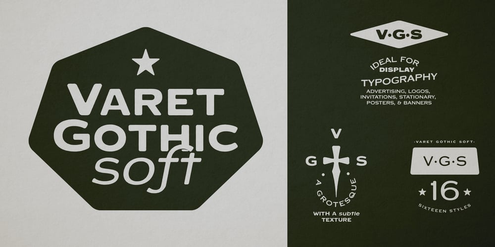 Varet Gothic Soft font