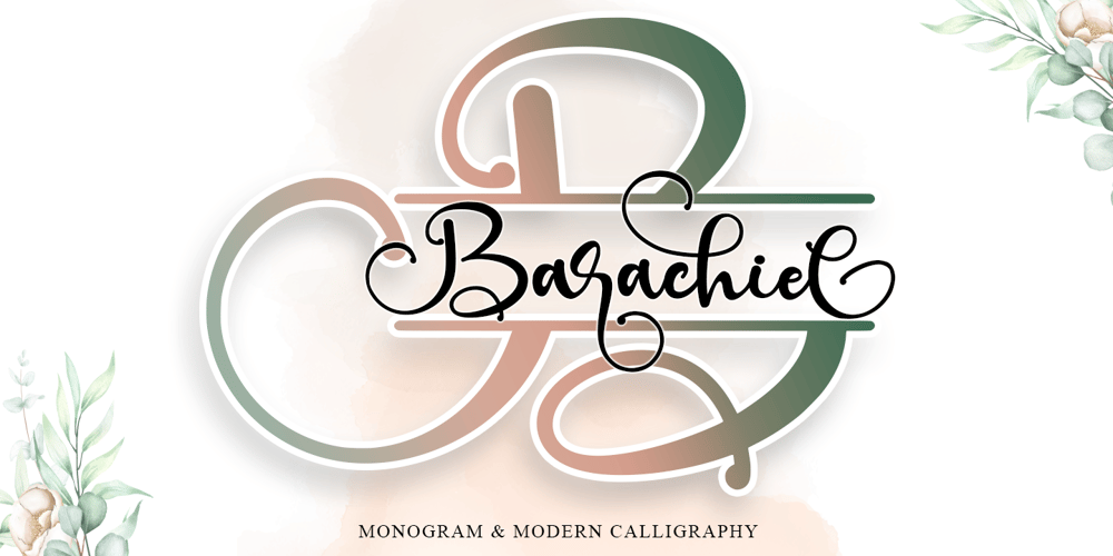 Barachiel Alternate font