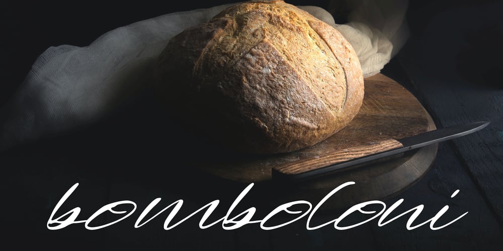 Bomboloni font