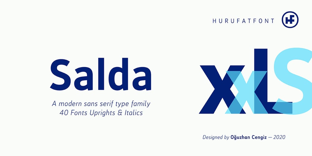 Salda font