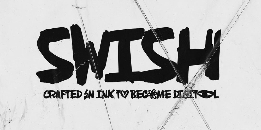 AN Swish font
